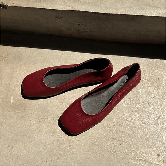 Damen Ballerinas aus hochwertigem Leder mit ergonomischem Fußbett