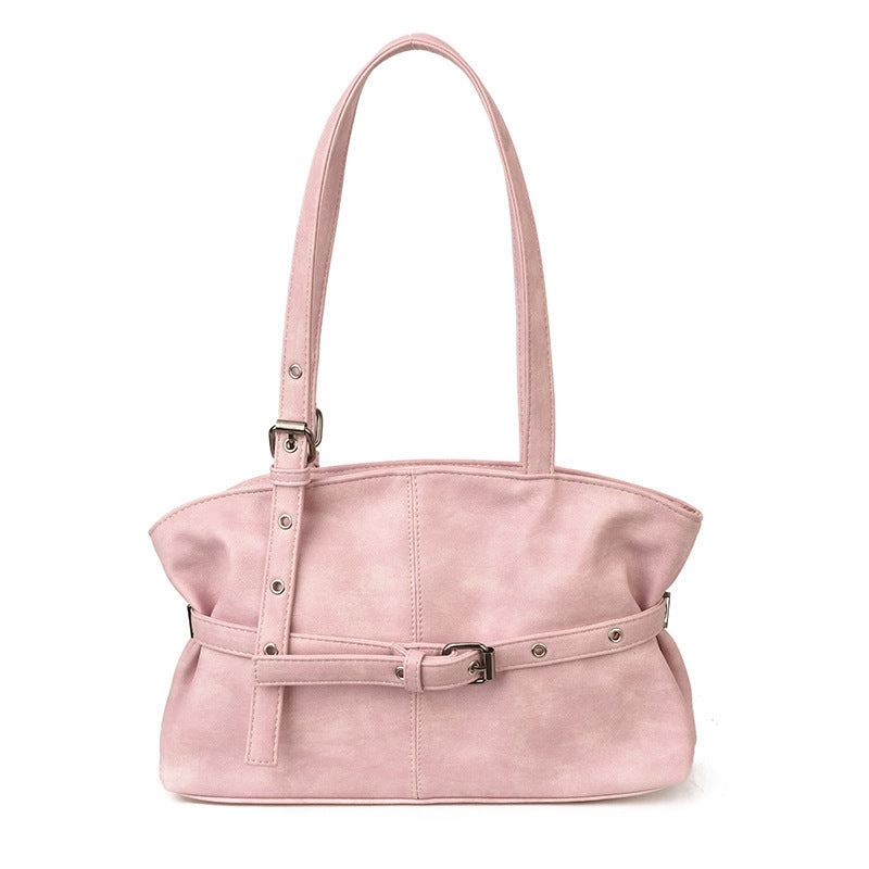 Damen elegante Hobo-Tasche mit schickem Gürtelakzent Nord Taschen