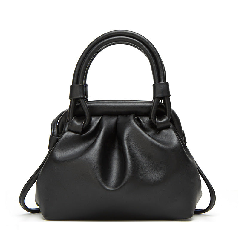 Damen Hobo-Tasche mit modischem Faltendesign und luxuriösen Kunstlederdetails Nord Taschen