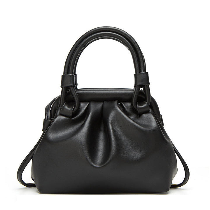 Damen Hobo-Tasche mit modischem Faltendesign und luxuriösen Kunstlederdetails Nord Taschen