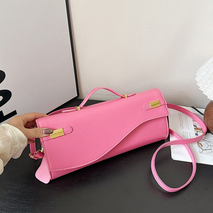Damen Clutch-Handtasche mit elegantem Wellenmuster und praktischen Fächern Nord Taschen