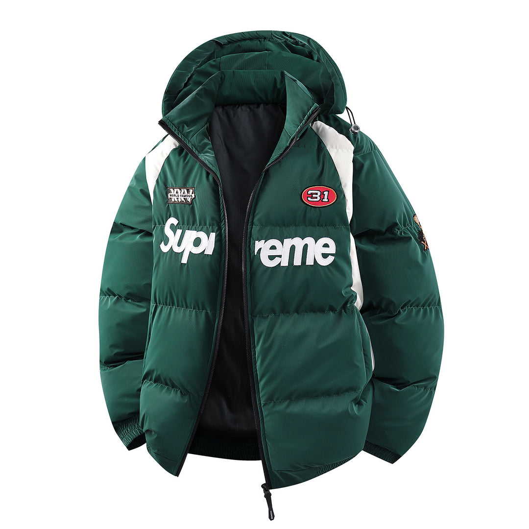 Herren Modische Steppjacke Nord Taschen