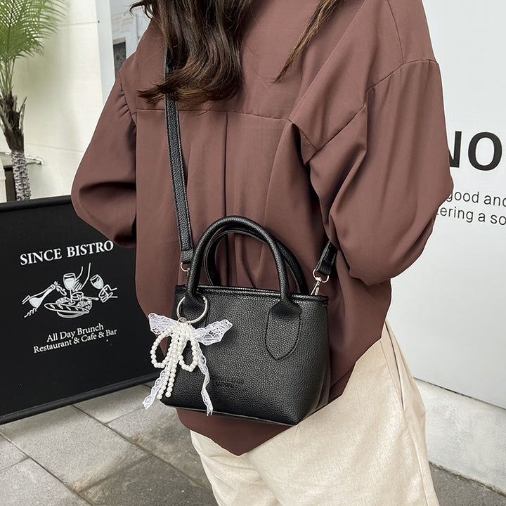 Damen hochwertige Handtasche im eleganten knautschbaren Design Nord Taschen