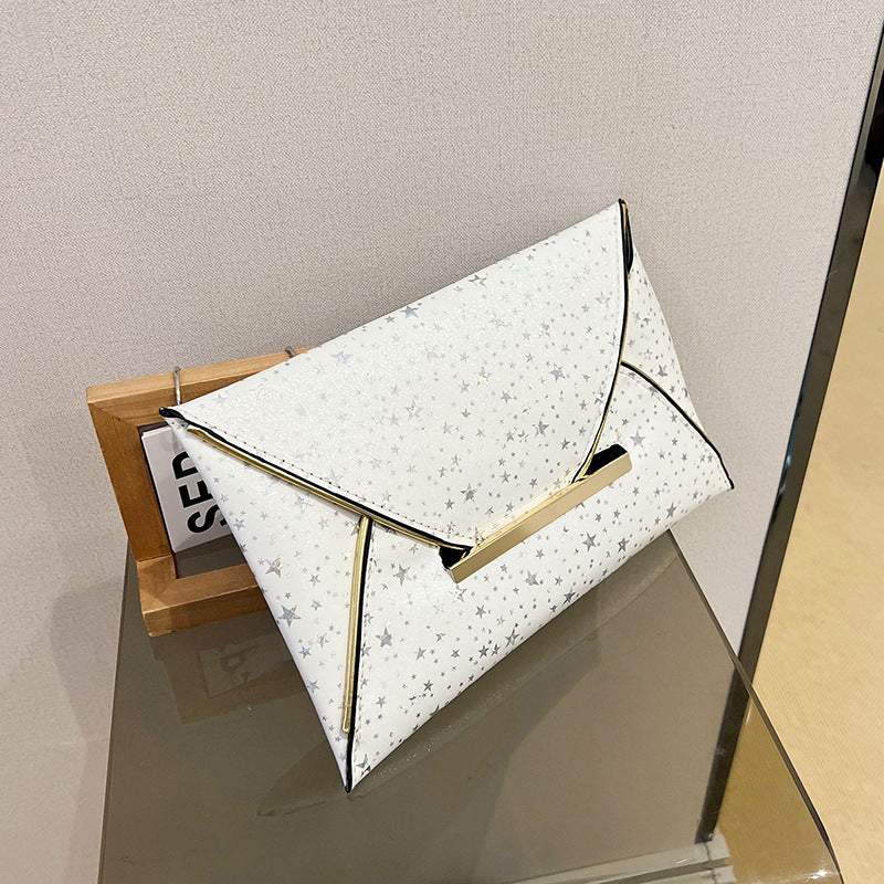 Damen elegante Umschlagtasche mit funkelndem Sternen-Design Nord Taschen