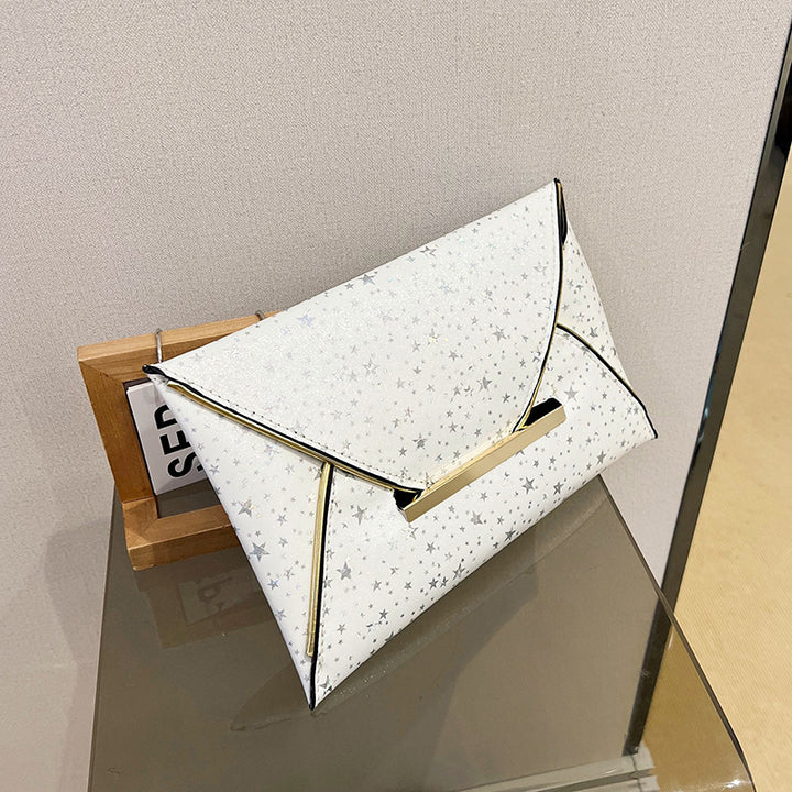 Damen elegante Umschlagtasche mit funkelndem Sternen-Design Nord Taschen