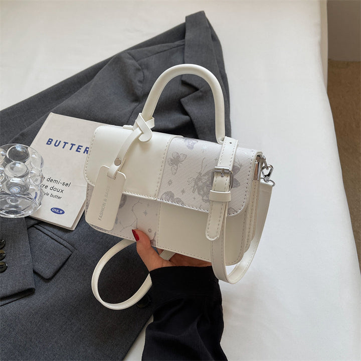 Damen elegante Umhängetasche mit floralem Design und modischen Akzenten Nord Taschen