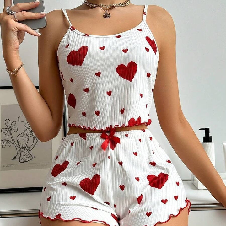 Bedrucktes Pyjama-Set