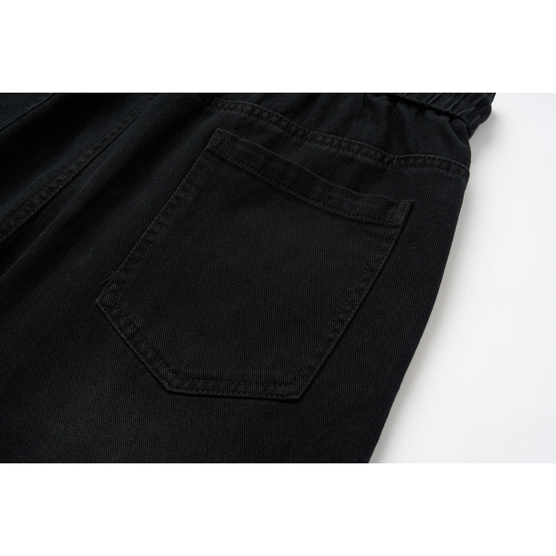 Damen Weite Relaxed-Hose mit elastischem Bund, Kordelzug und Eingrifftaschen Nord Taschen