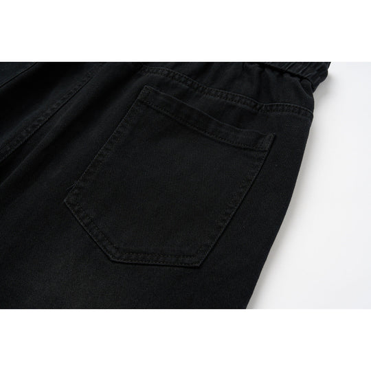 Damen Weite Relaxed-Hose mit elastischem Bund, Kordelzug und Eingrifftaschen Nord Taschen