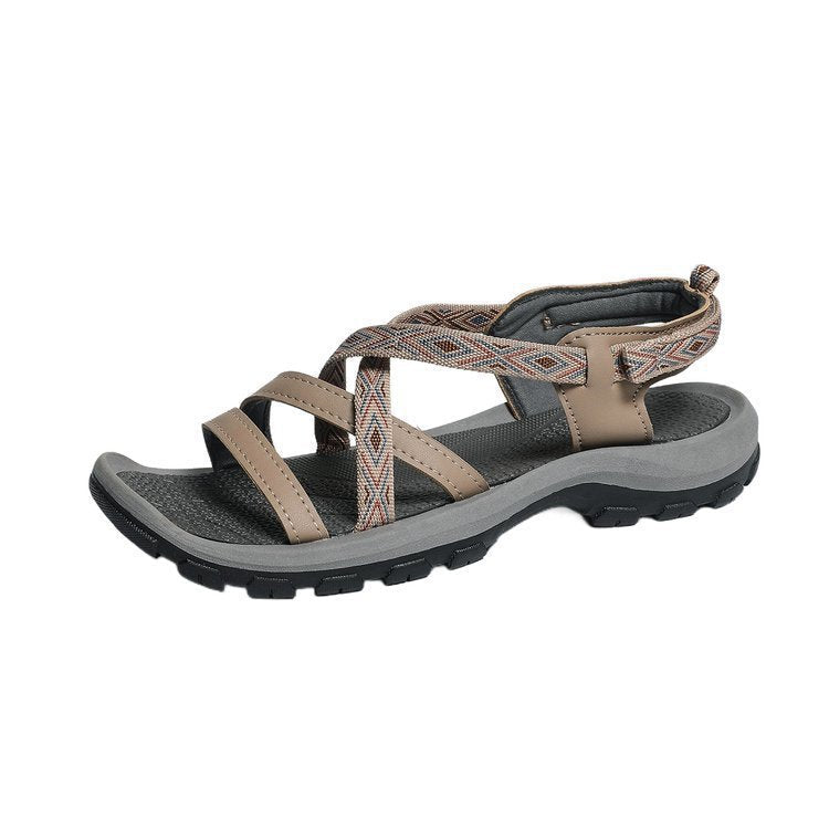 Damen Sportliche Sandalen mit ergonomischem Riemendesign und rutschfester Sohle