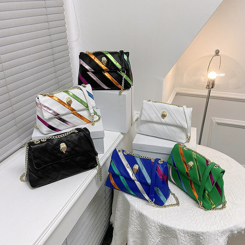 Damen Hobo-Tasche mit geflochtenem Kettenriemen und eleganter Verzierung Nord Taschen