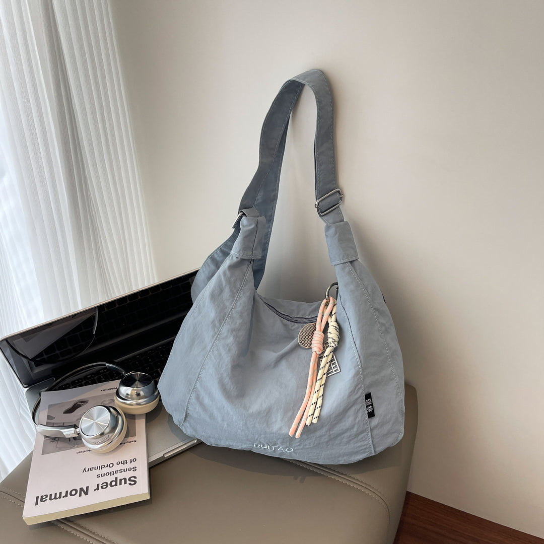 Damen Schultertasche aus hochwertigem Baumwollmaterial mit verstellbarem Tragegurt Nord Taschen