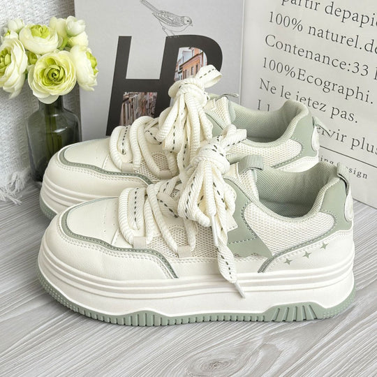 Damen Sportliche Sneaker mit dicker Sohle Nord Taschen