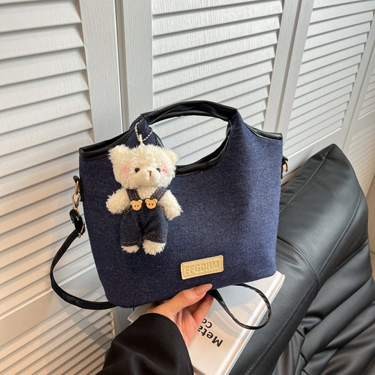 Damen modische Handtasche mit niedlichem Dekor Nord Taschen
