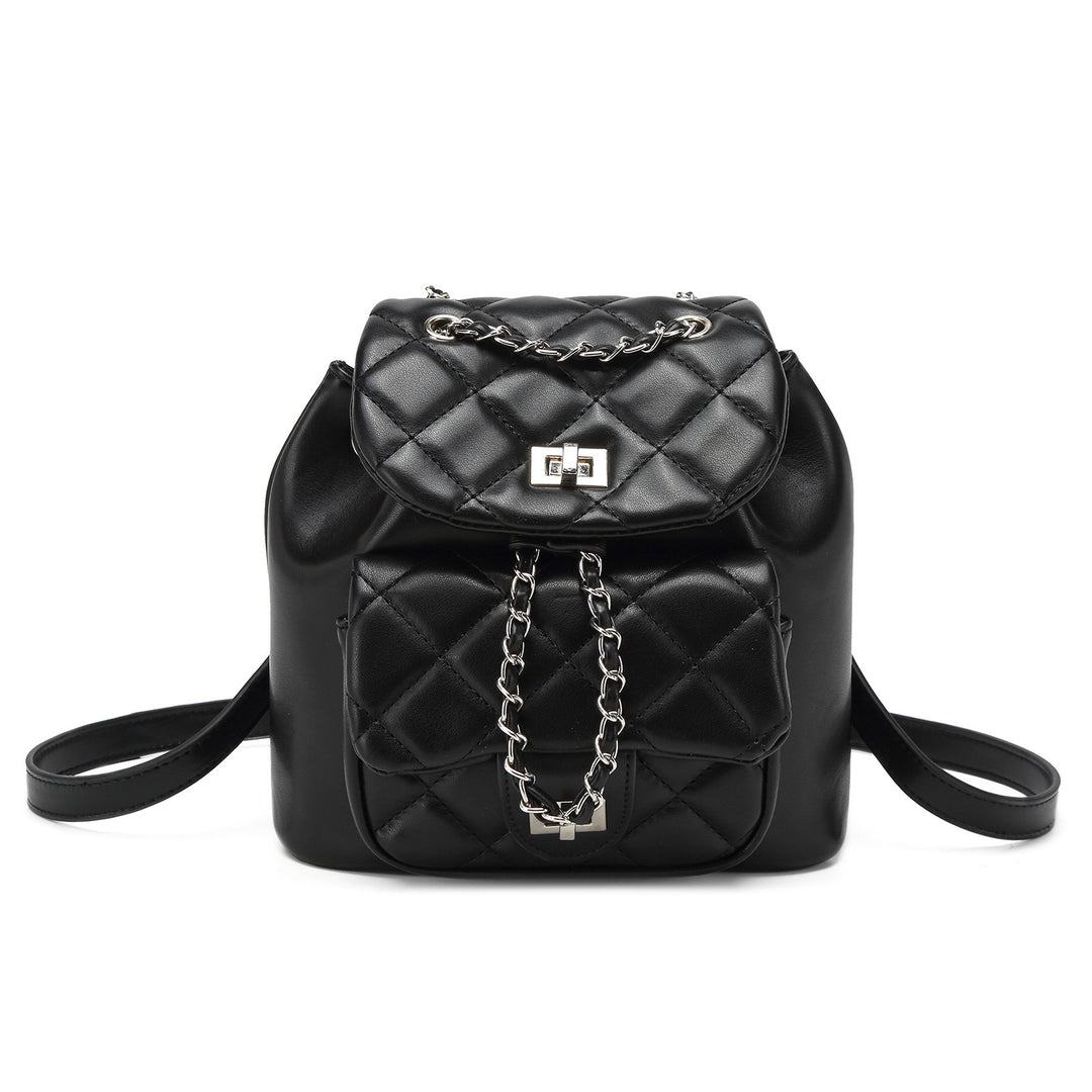 Damen Rucksack mit eleganter Steppung und praktischer Außentasche Nord Taschen