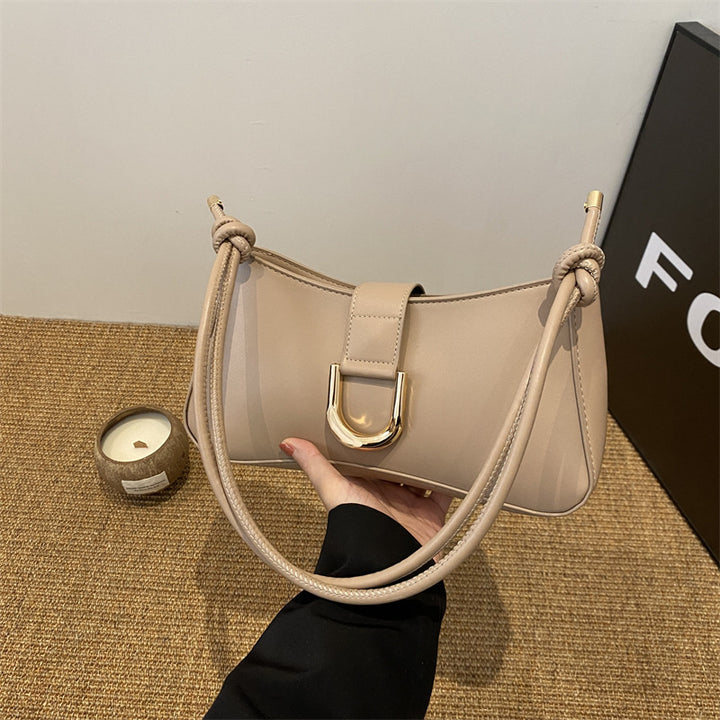 Damen elegante Schultertasche mit modernem Magnetverschluss Nord Taschen