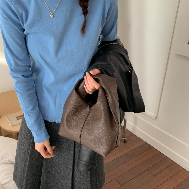 Damen moderne Hobo-Tasche mit innovativem Knoten-Design Nord Taschen