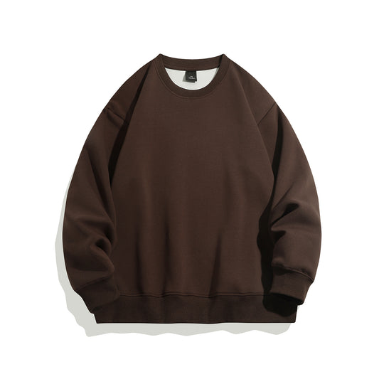 Herren Oversize Rundhals‑Sweatshirt mit tiefem Sitz, Raglanärmeln und gerippten Bündchen Nord Taschen