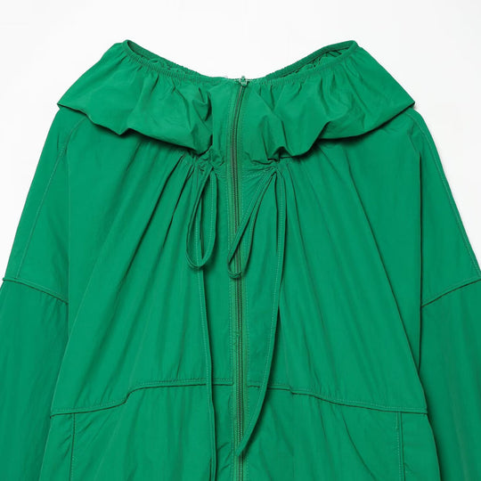 Damen Leichte Kapuzenjacke im Oversize‑Look mit Kordelzug und Gummbund Nord Taschen