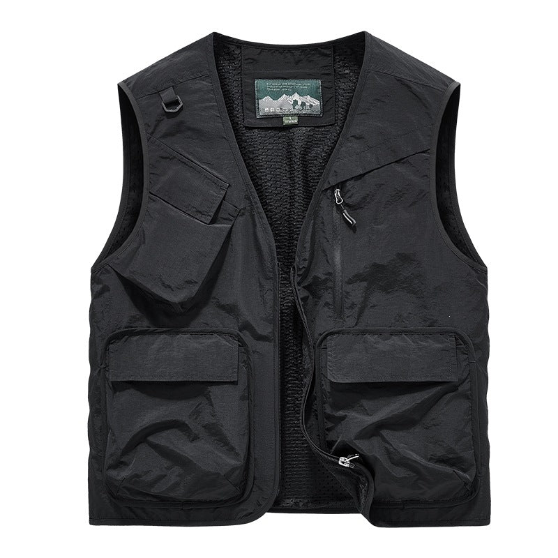 Herren Multifunktionale Outdoor-Weste Nord Taschen 1788242425