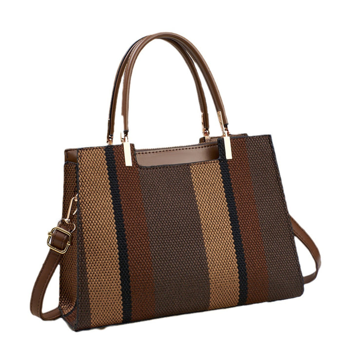 Damen elegante Designertasche mit strukturiertem Obermaterial und multifunktionalem Schultergurt Nord Taschen