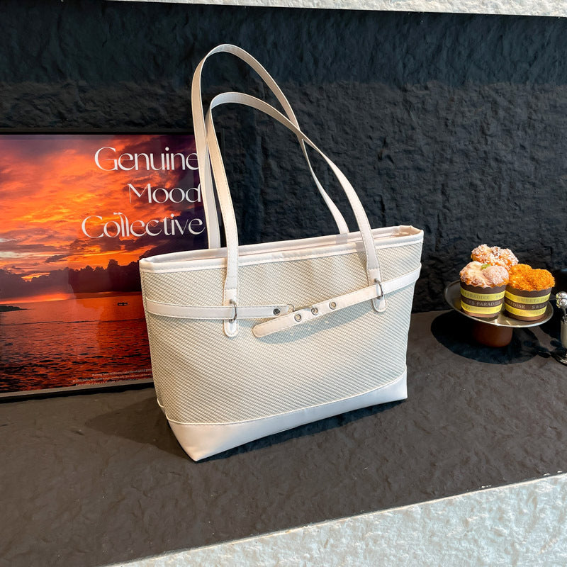 Damen elegante Shopper-Tasche mit strukturierten Details Nord Taschen