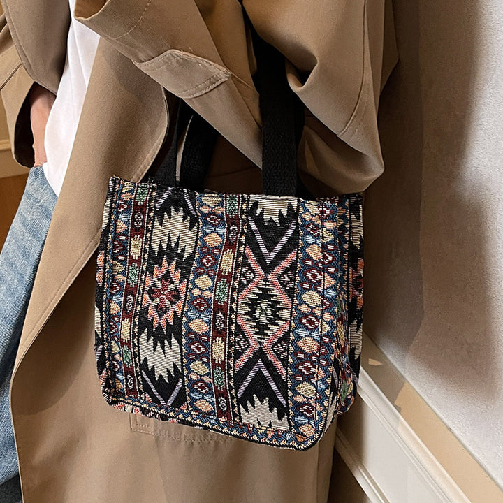 Damen modische Tragetasche im ethnischen Design Nord Taschen