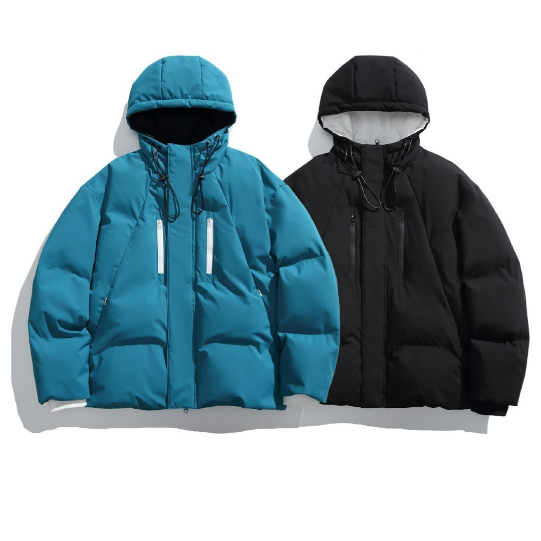 Herren Wärmeisolierende Kapuzen‑Pufferjacke Nord Taschen
