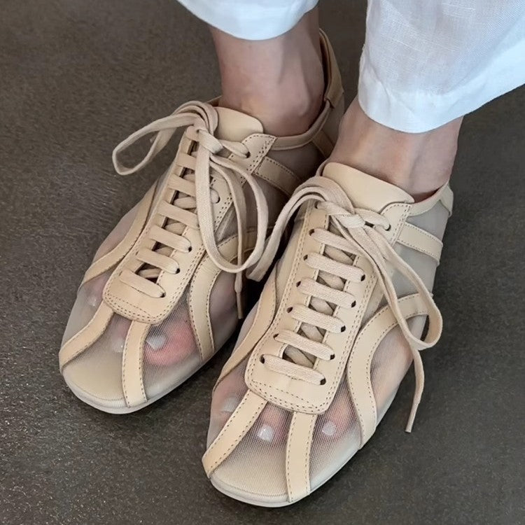 Damen modische Sneakers mit atmungsaktiver Mesh-Oberfläche und komfortabler Sohle Nord Taschen