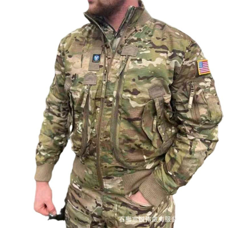 Herren modische Feldjacke mit mehrfachen Taschen Nord Taschen