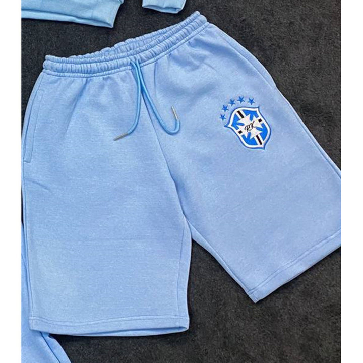 Damen weite Jogginghose mit elastischem Bund, Tunnelzug und gesticktem Emblem Nord Taschen