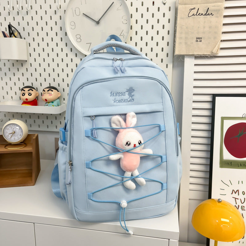 Damen Freizeit-Rucksack mit einzigartiger Plüschapplikation und praktischem Fächerdesign Nord Taschen