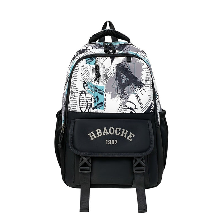 Damen Rucksack mit modernem Grafikausdruck Nord Taschen