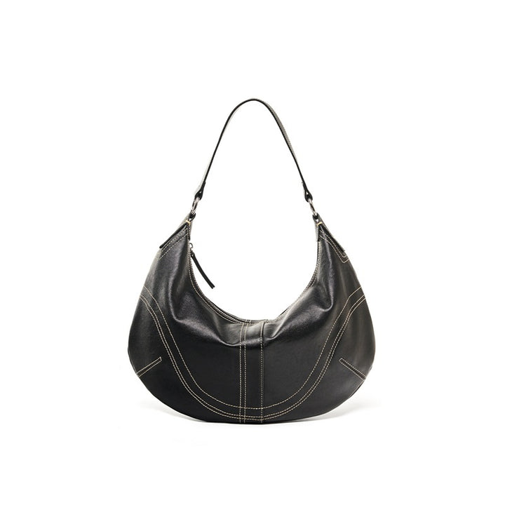 Damen Lederhandtasche mit modernen Akzenten Nord Taschen
