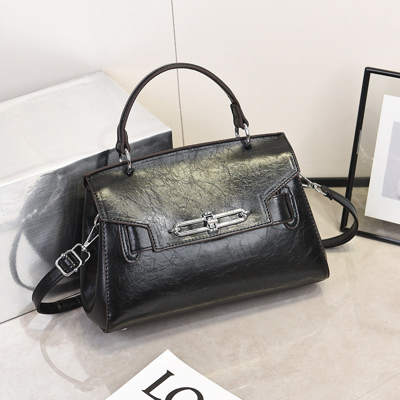 Damen elegante Umhängetasche mit hochwertigem Leder und verstellbarem Tragegurt Nord Taschen