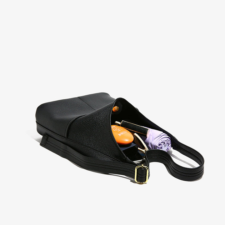 Damen Hobo-Tasche aus hochwertigem Kunstleder mit raffiniertem, strukturiertem Design Nord Taschen