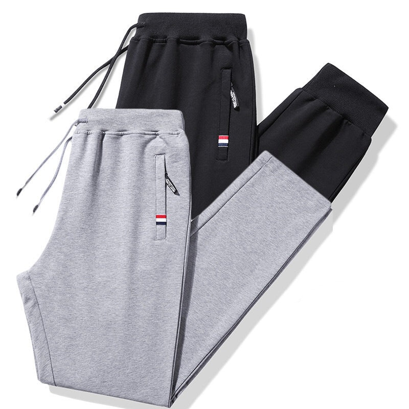 Herren Tapered-Jogginghose mit Tunnelzug, Reißverschlusstasche & Rippbündchen Nord Taschen