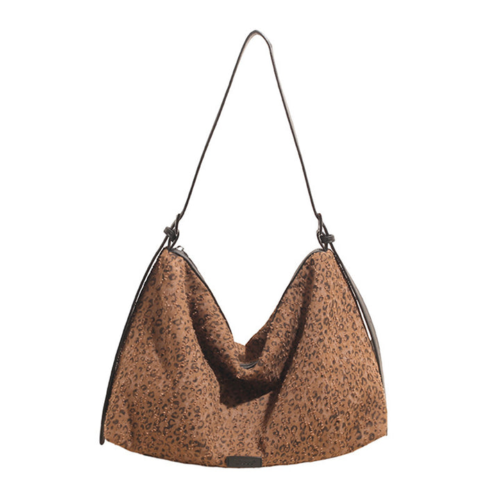 Damen modische Schultertasche im modernen Leoprint Nord Taschen