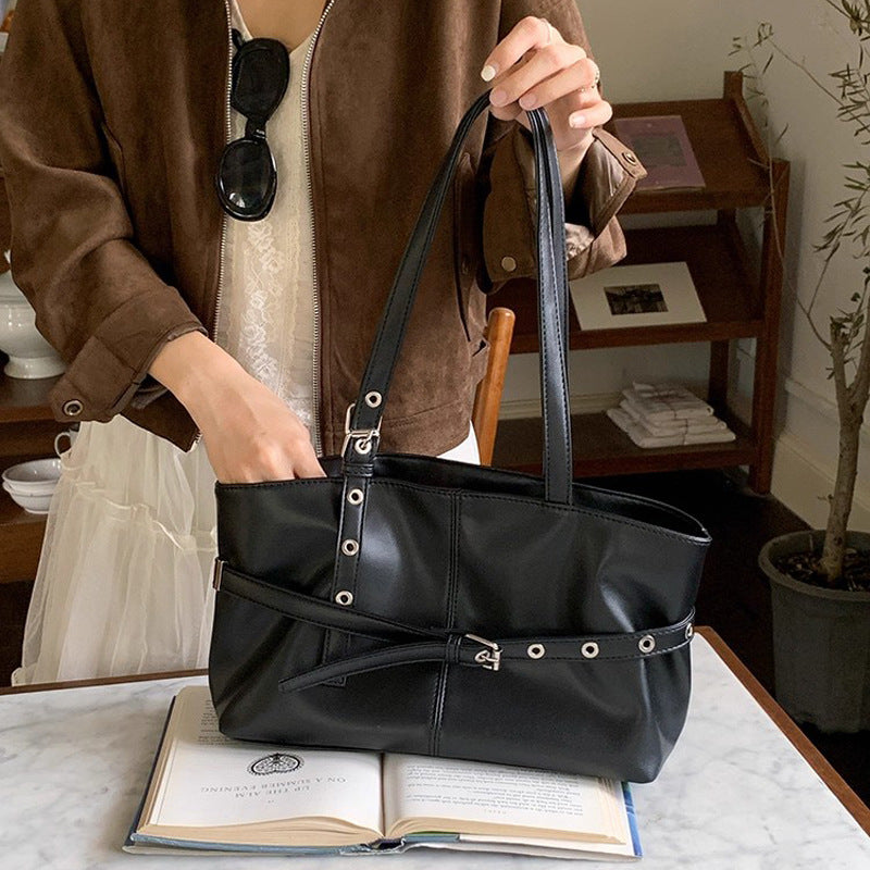 Damen Tote-Tasche mit eleganter, strukturierter Oberfläche und verstellbarem Schulterriemen Nord Taschen