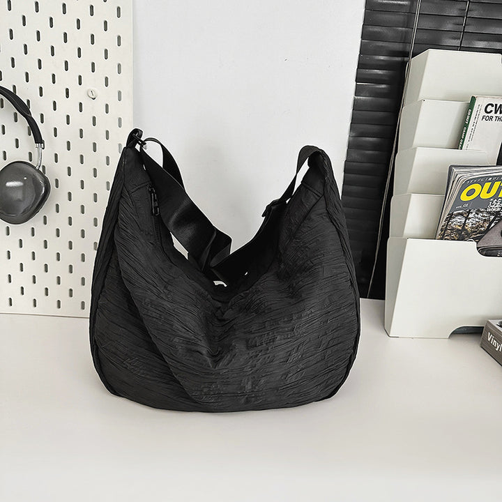Damen lässige Hobo-Tasche mit hochwertiger Raffung Nord Taschen