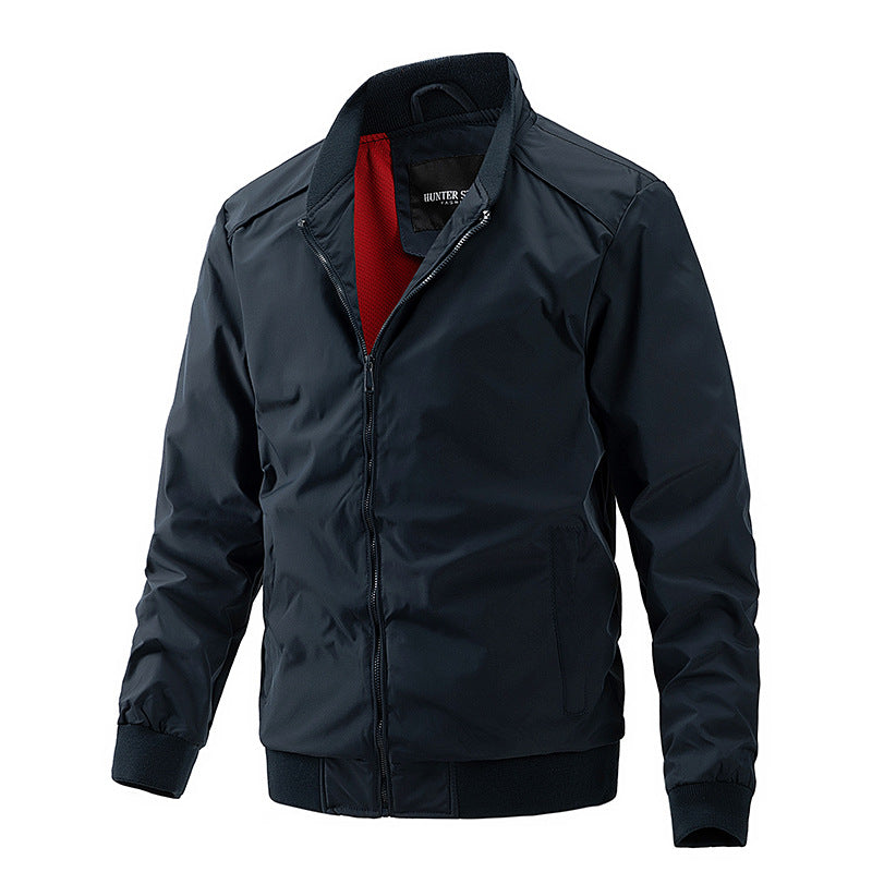 Herren Wasserabweisende leichte Bomberjacke mit atmungsaktivem Mesh-Innenfutter Nord Taschen