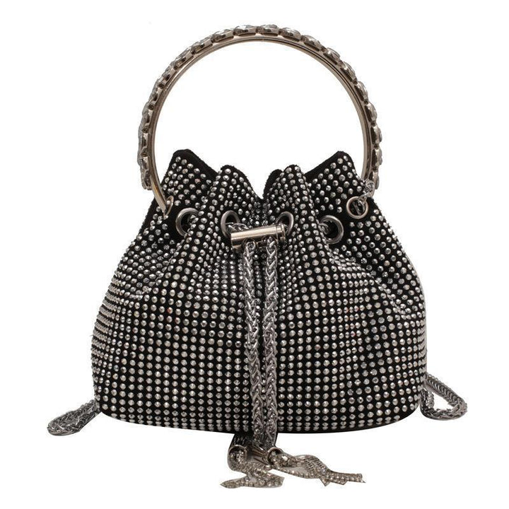Damen modische Beuteltasche mit Strassverzierungen Nord Taschen