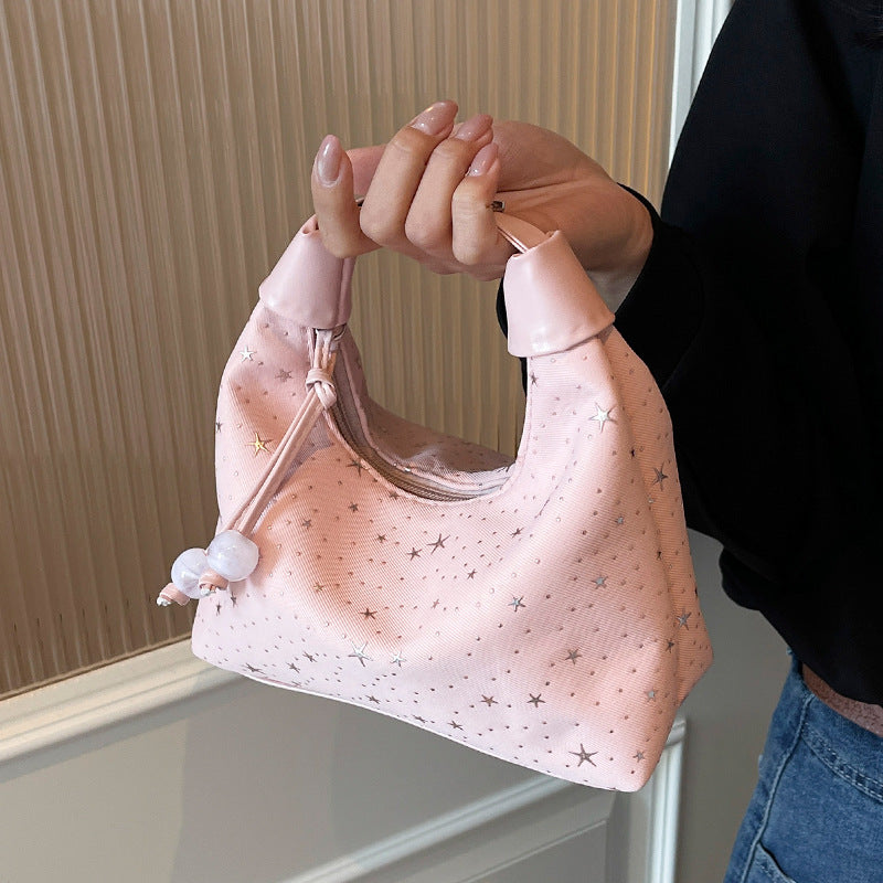 Damen Hobo-Tasche mit funkelndem Sternenmuster Nord Taschen