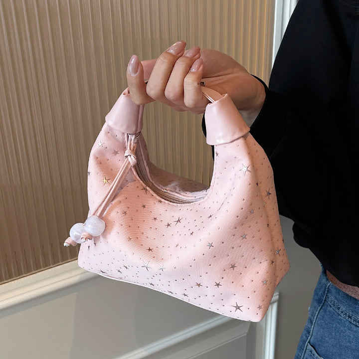 Damen Hobo-Tasche mit funkelndem Sternenmuster Nord Taschen
