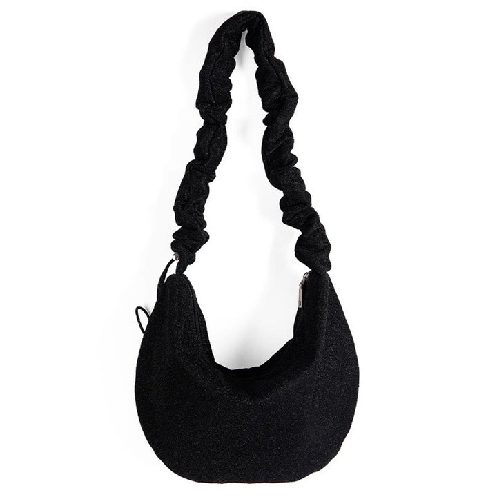Damen Hobo-Tasche aus elegantem, strukturiertem Kunstleder mit modischem Tragegurt Nord Taschen