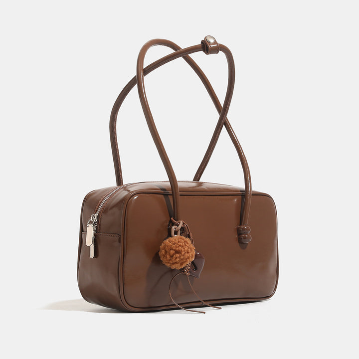 Damen Handtasche mit strukturiertem Design und abnehmbaren Accessoires Nord Taschen