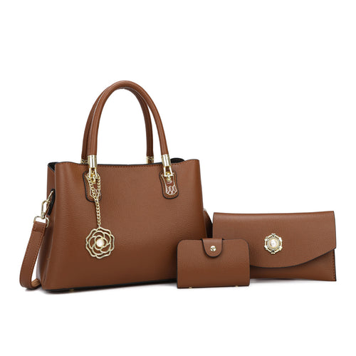 Damen Handtaschen-Set mit elegantem Design und praktischen Innenfächern Nord Taschen