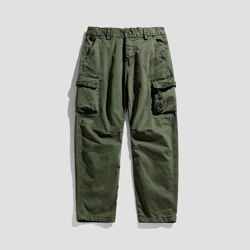 Herren Robuste Utility-Cargohose mit Mehrfachtaschen und verstärkten Kniepartien Nord Taschen