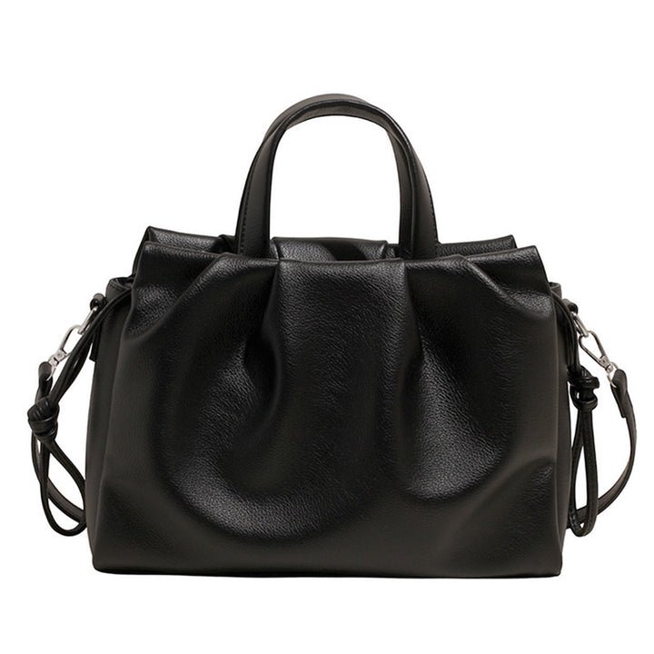 Damen Designer Handtasche mit strukturiertem Leder und abnehmbarem Schulterriemen Nord Taschen