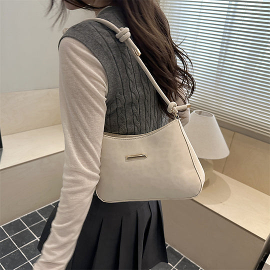Damen modische Umhängetasche mit eleganten Knoten-Details Nord Taschen